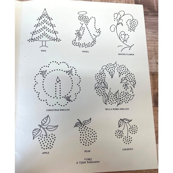 Candlewick Cameo Lacies Vintage Embroidery Hoop Art Pattern Book - Picture 4 of 4